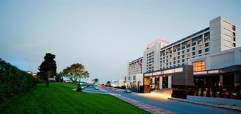 Hotel Front - Evening or Night